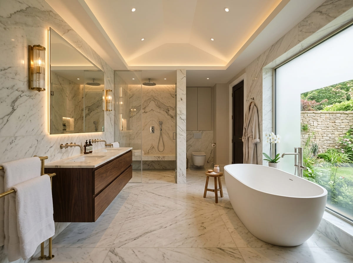 Custom Bathroom Renovation in Lowake
